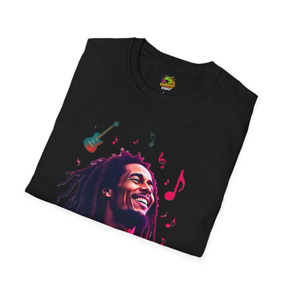 Bob Marley T-Shirt - Vibrant Rasta Revolution