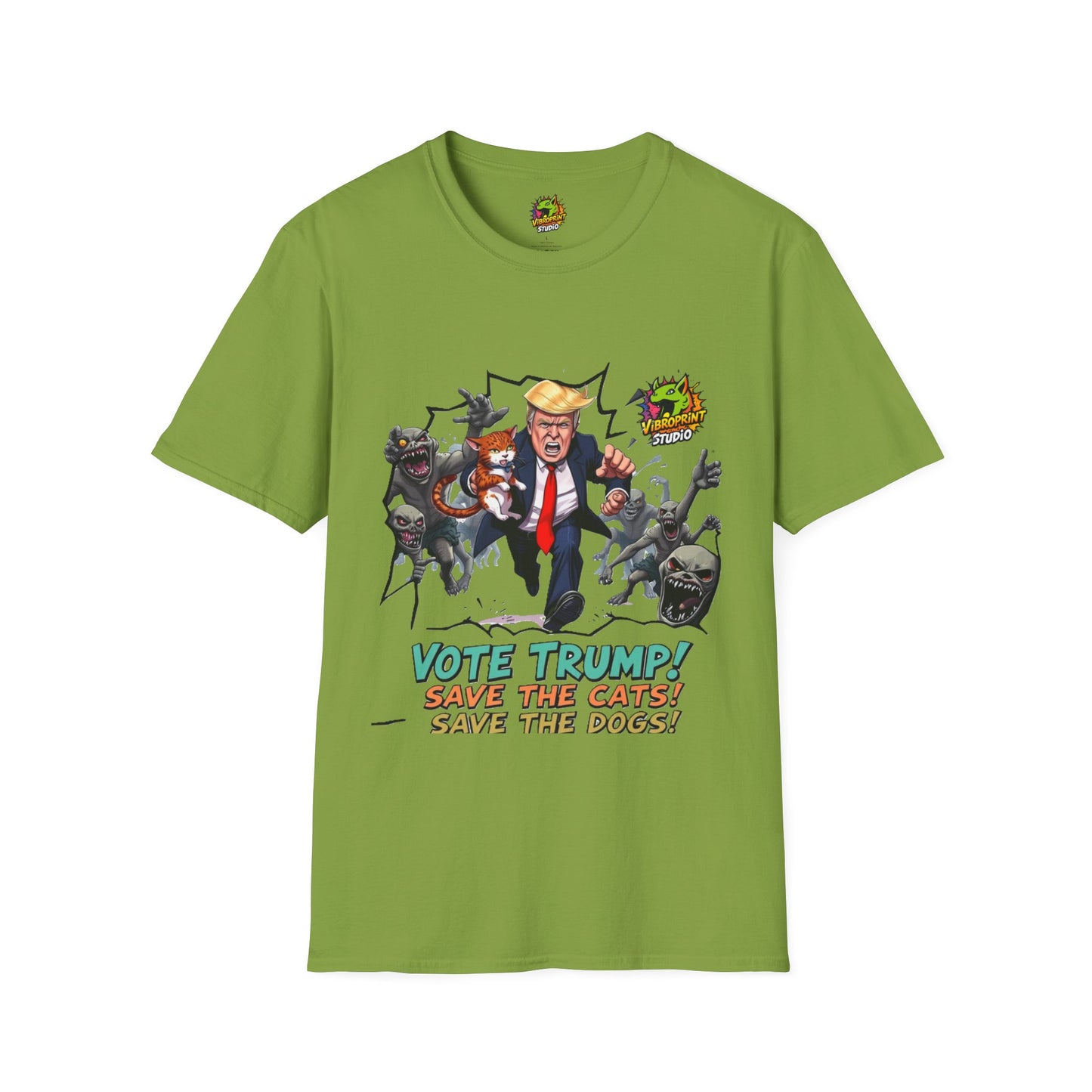 Funny - They're Eating the Dogs Shirt | Funny Cat and Dog Political Tee | Trump Election Satire T-Shirt - premium material. perfect gift idea. Order yours now and stand out with this exclusive piece!