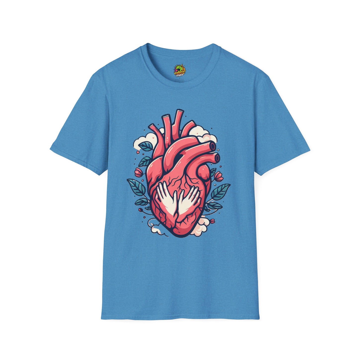 Valentine's Day T-Shirt - Heart Graphic - Unisex softstyle gift