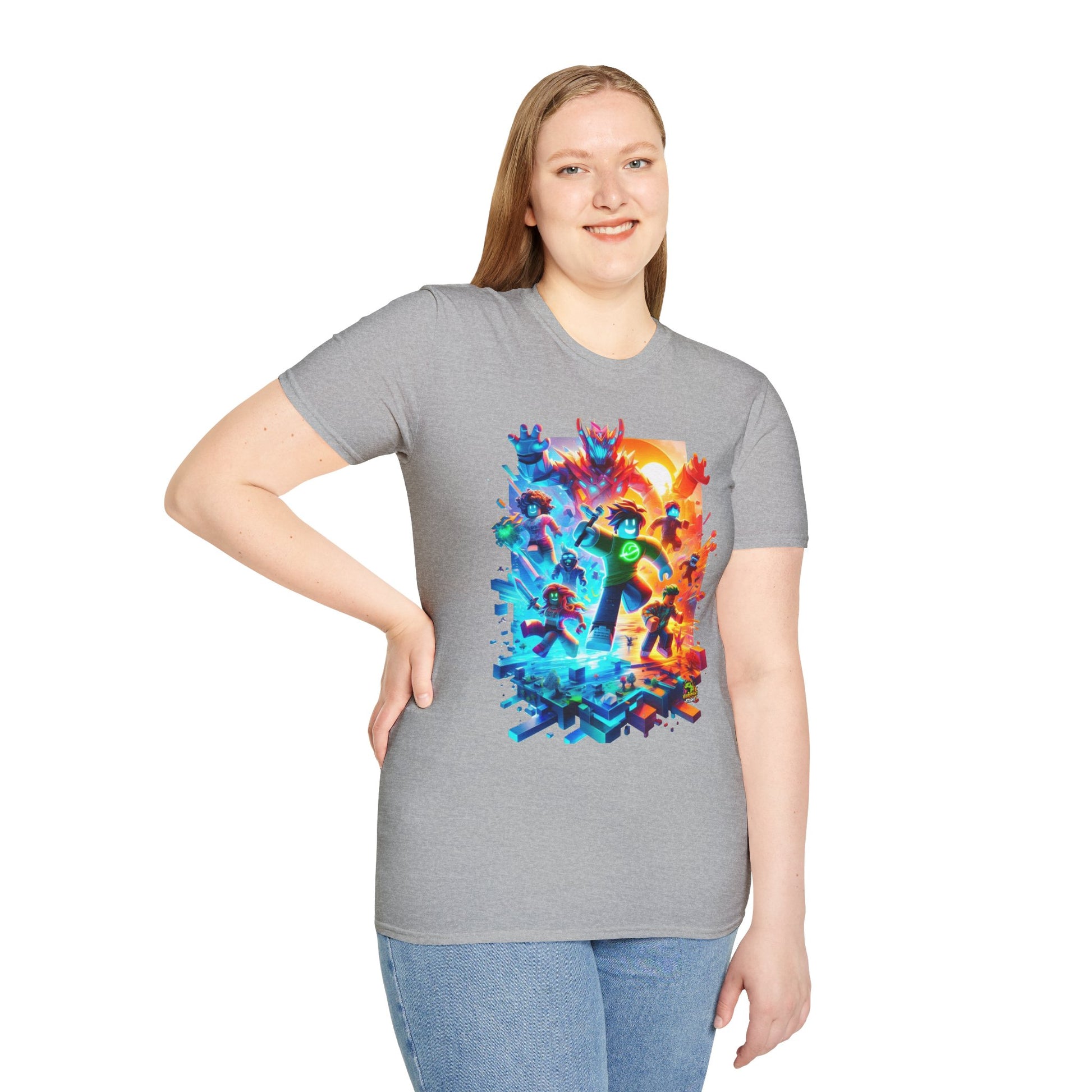 Gamer - Cool Roblox Kids T-Shirt | Roblox Gamer Tee for Boys & Girls | Roblox Graphic Clothing | Fun Gift for Roblox Fans - custom-made. limited stock. Order yours now and stand out with this exclusive piece!