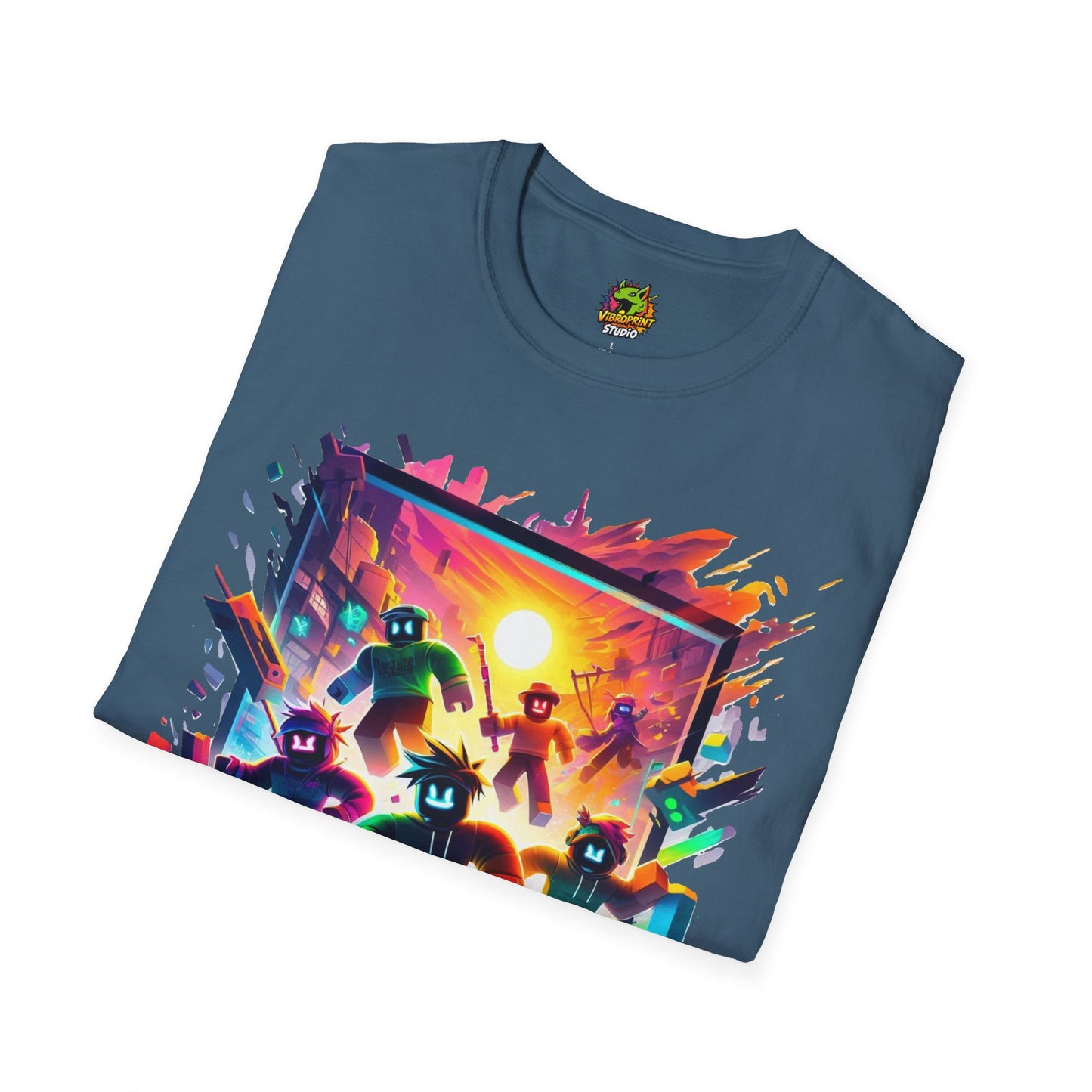 Roblox Adventure T-Shirt for Boys & Girls | Roblox Graphic Tee | Roblox Kids Clothing | Great Roblox Gift