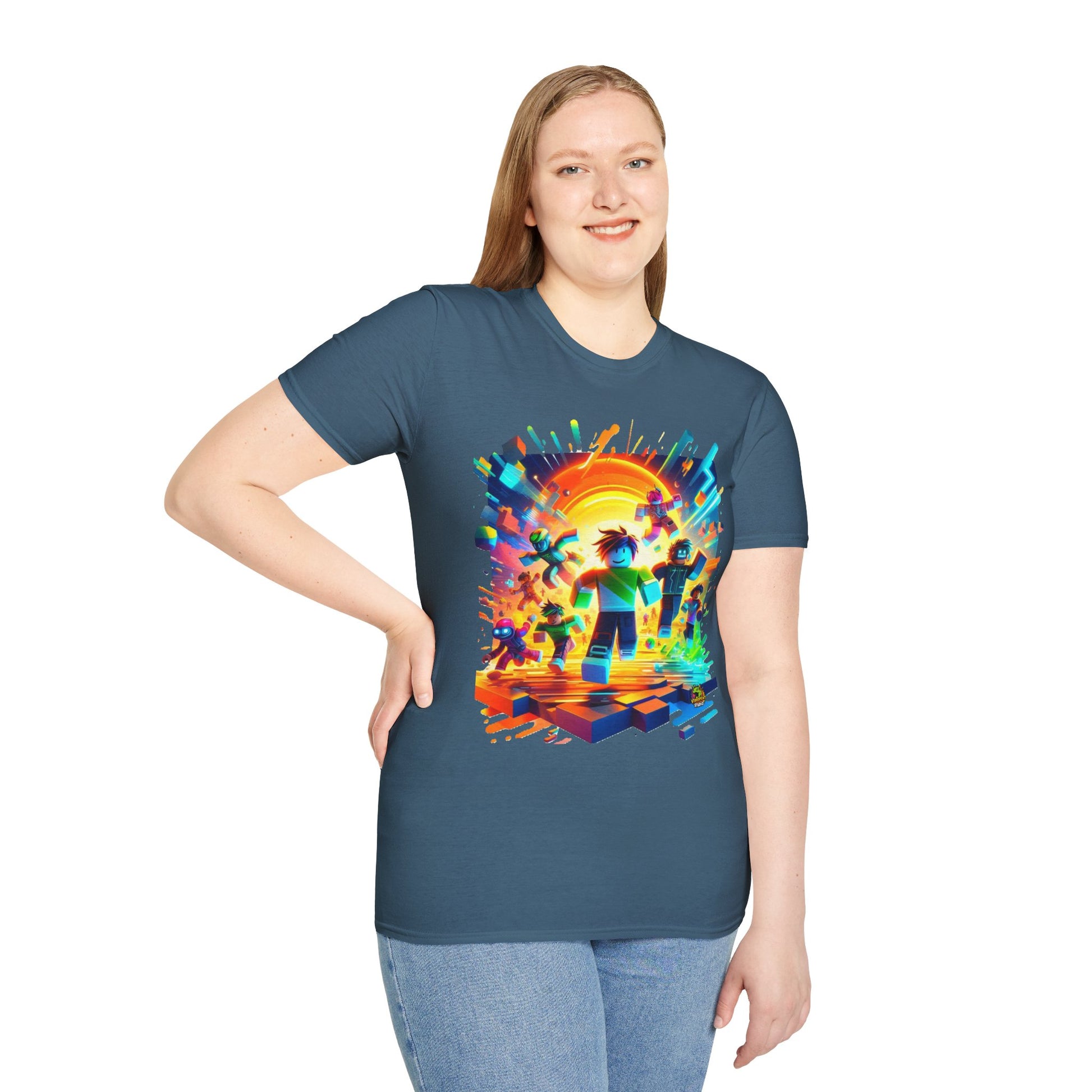 Tee - Roblox Avatar Tee for Kids | Cool Roblox Game T-Shirt | Roblox Clothing for Boys & Girls | Fun Roblox Gift - custom-made. perfect gift idea. Order yours now and stand out with this exclusive piece!