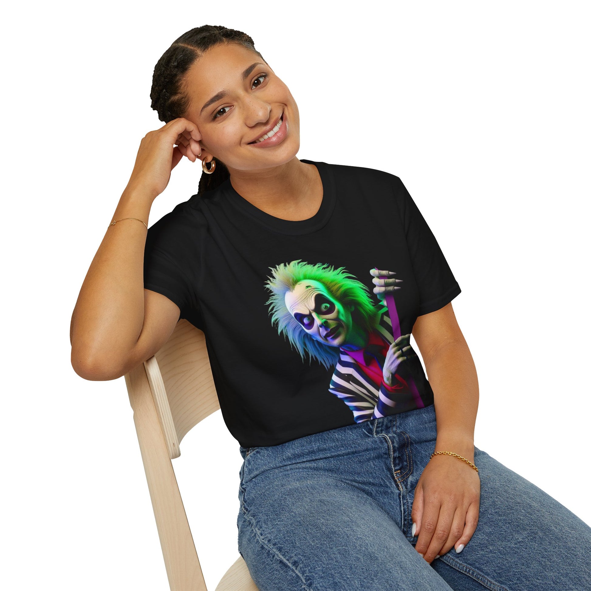 Men - Beetlejuice Shirt | Halloween Inspired Graphic Tee | Classic Movie T-Shirt for Men & Women | Spooky Beetlejuice Gift - premium material. limited stock. Order yours now and stand out with this exclusive piece!