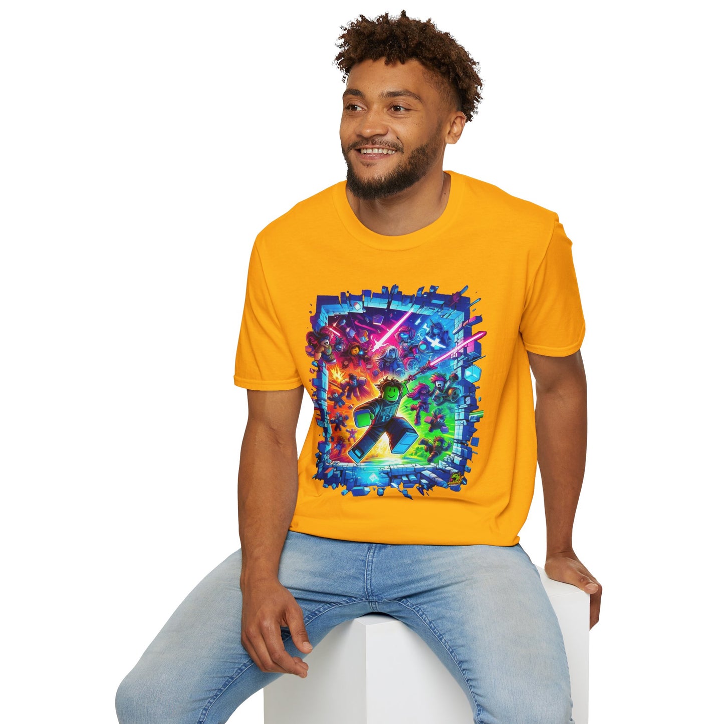 Roblox - Roblox Gamer T-Shirt for Kids | Cool Roblox Shirt | Roblox Graphic Tee | Roblox Kids Clothing - premium material. limited stock. Order yours now and stand out with this exclusive piece!