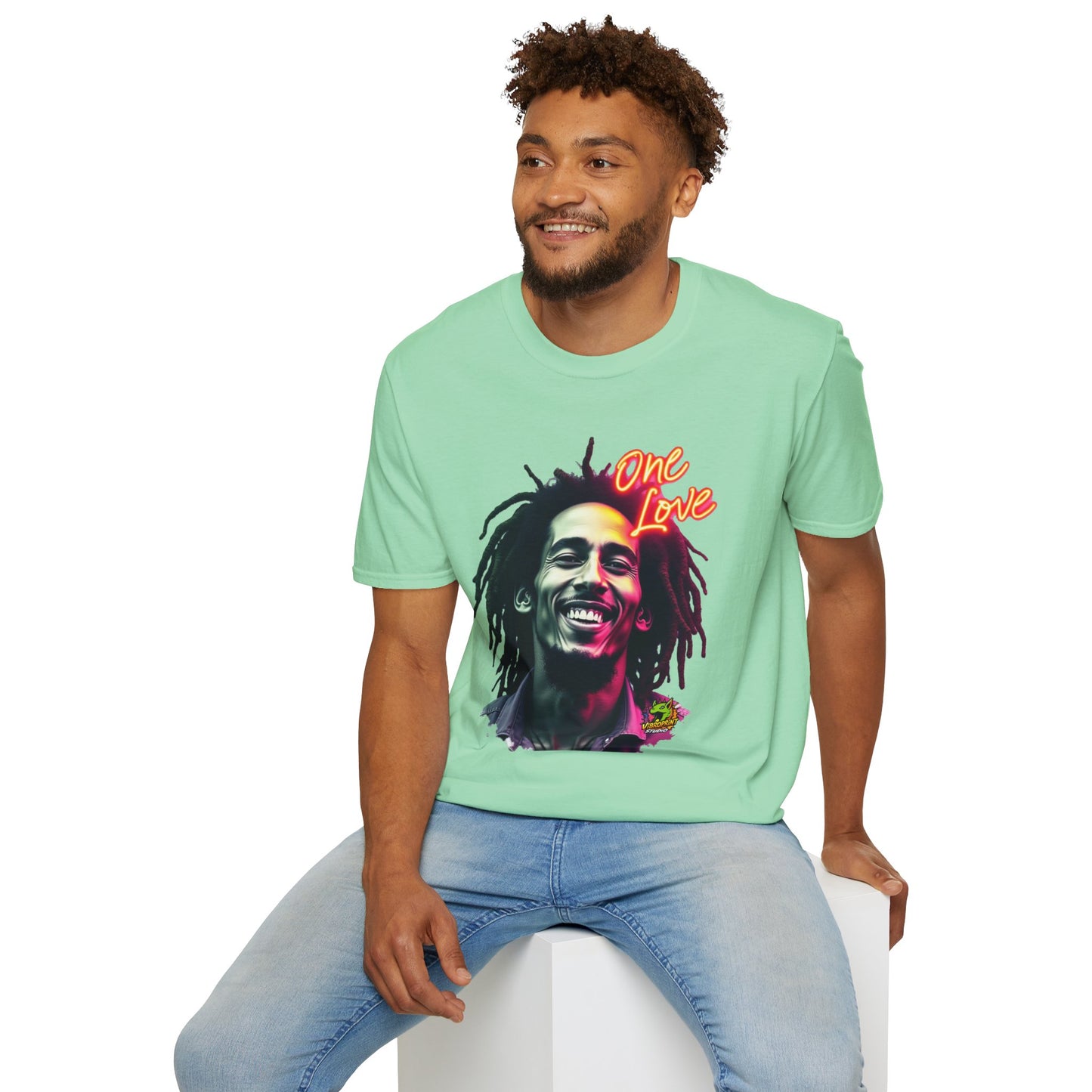 Bob Marley T-Shirt - Rebel Music Beat