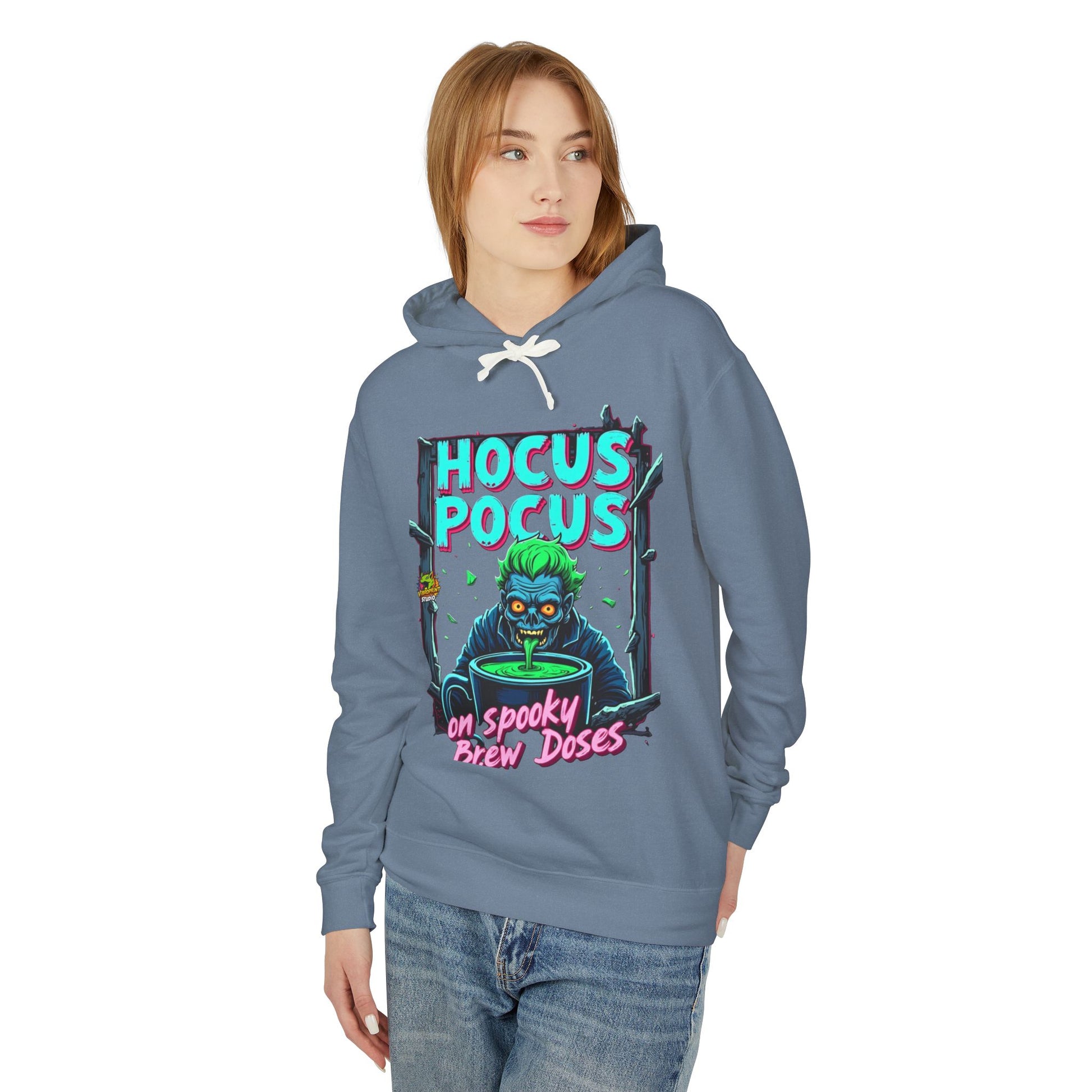 Retro - Fall Hoodie | Hocus Pocus Hoodie | Retro 80s Style | Spooky Halloween - custom-made. limited stock. Order yours now and stand out with this exclusive piece!