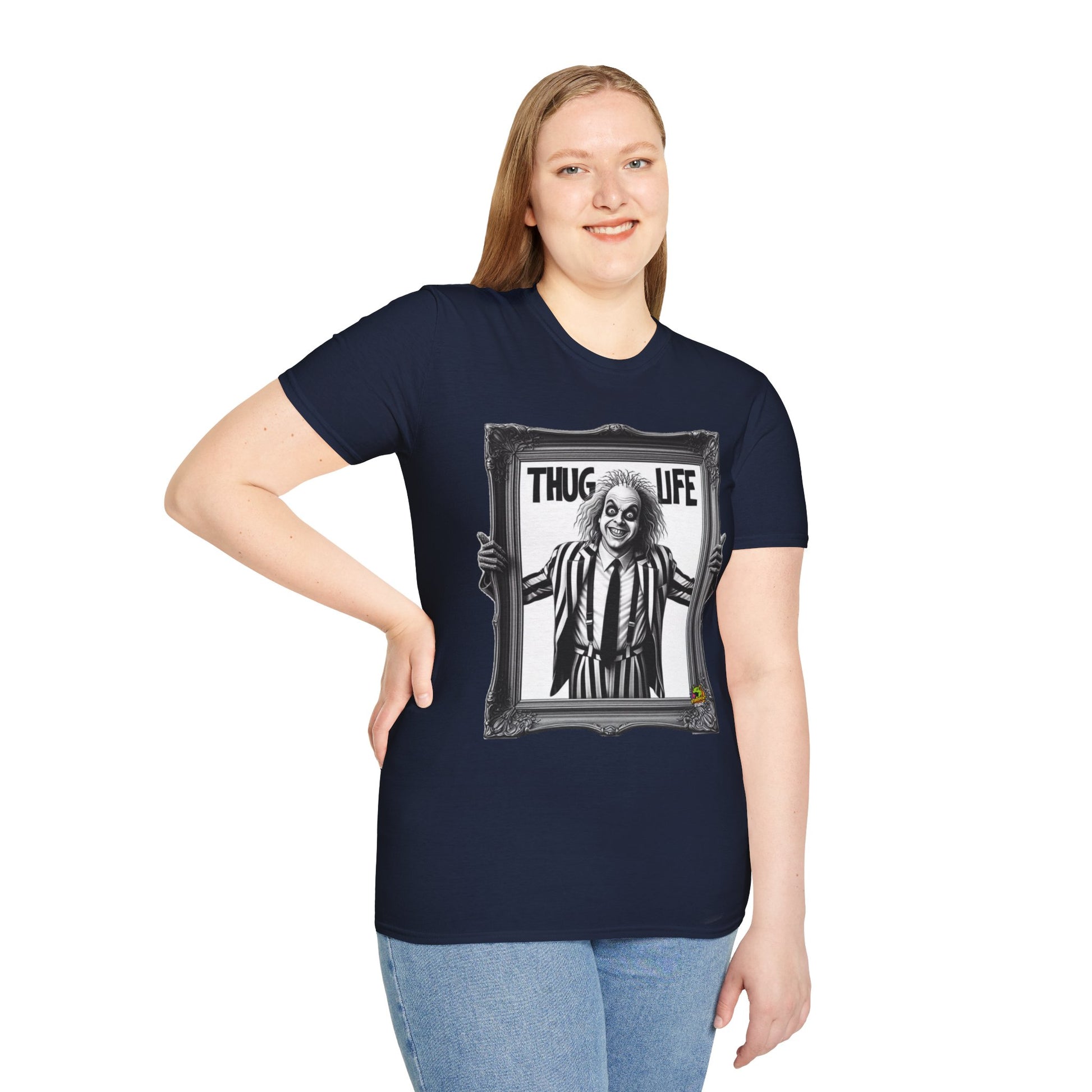 Life - Beetlejuice Shirt | Funny Thug Life Halloween Tee | Beetlejuice Graphic T-Shirt for Halloween - premium material. perfect gift idea. Order yours now and stand out with this exclusive piece!