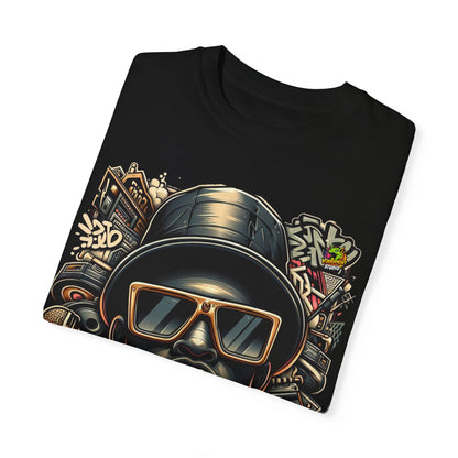 T-Shirt - Rapper Merch Bold Hip-Hop Icon Design | Caricature Street Style T-Shirt - premium material. limited stock. Order yours now and stand out with this exclusive piece!