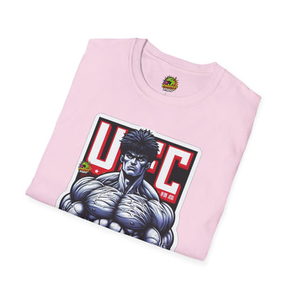 UFC T Shirt | Unleash Fierce Confidence | Motivational UFC Tee with Baki Anime Strength