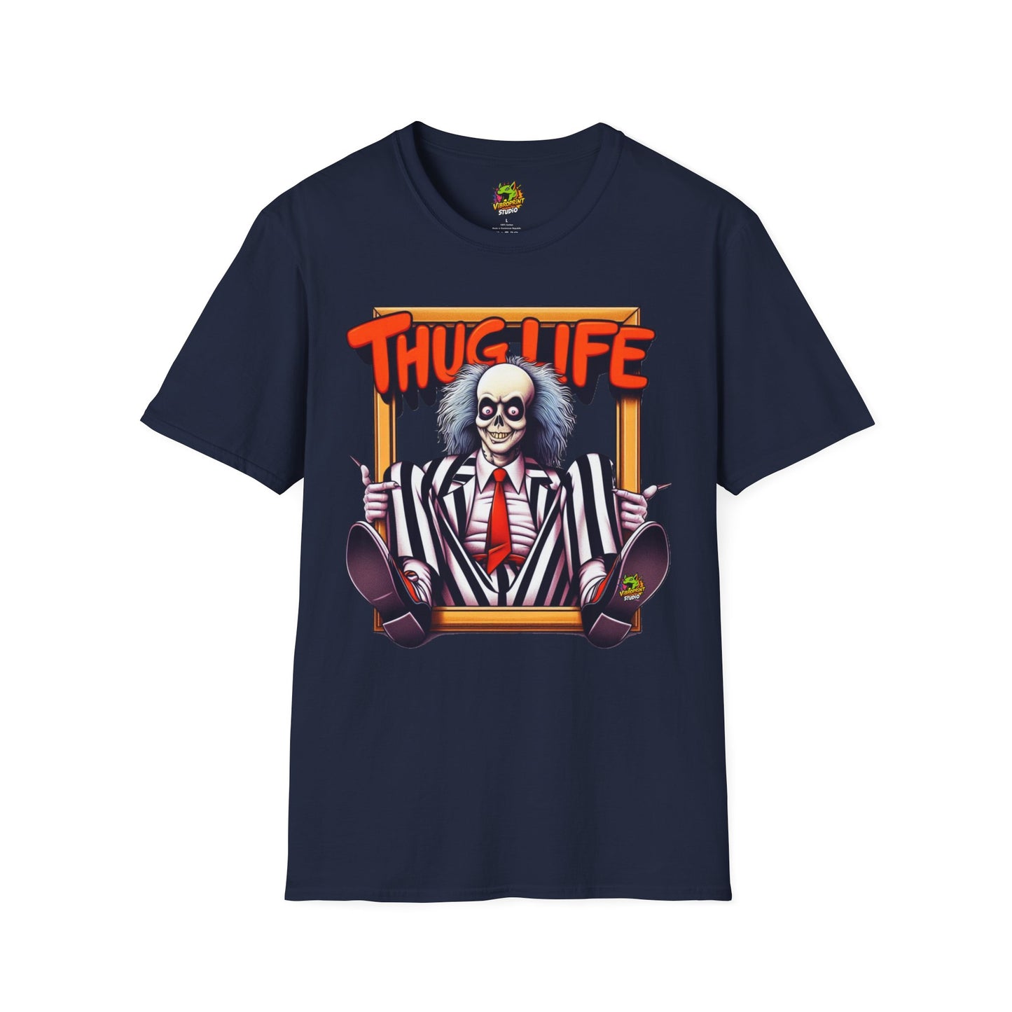 | - Beetlejuice Shirt | Halloween Thug Life Tee | Classic Beetlejuice Graphic T-Shirt for Adults - custom-made. perfect gift idea. Order yours now and stand out with this exclusive piece!