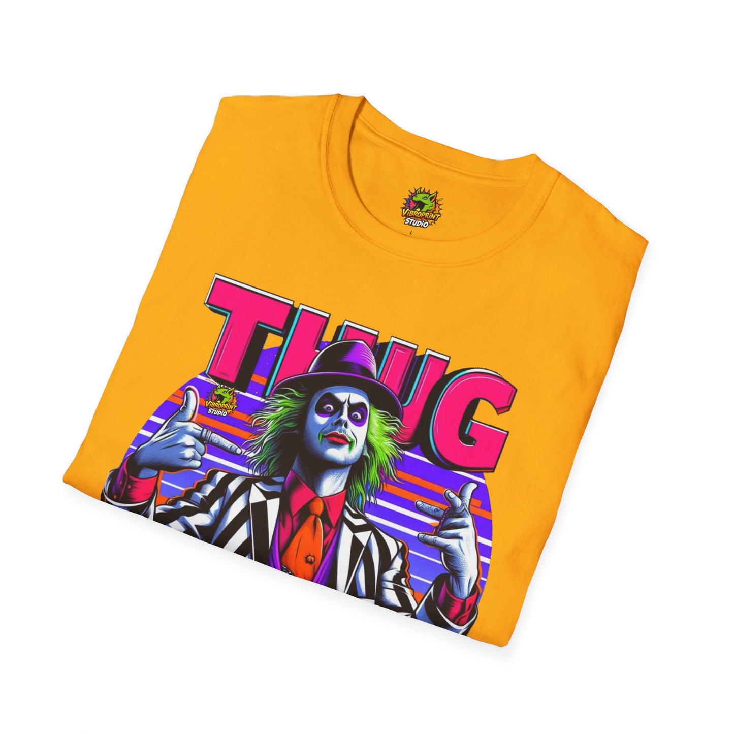 Tee - Beetlejuice Shirt | Thug Life Graphic Shirt | Funny Halloween Beetlejuice Tee - custom-made. perfect gift idea. Order yours now and stand out with this exclusive piece!