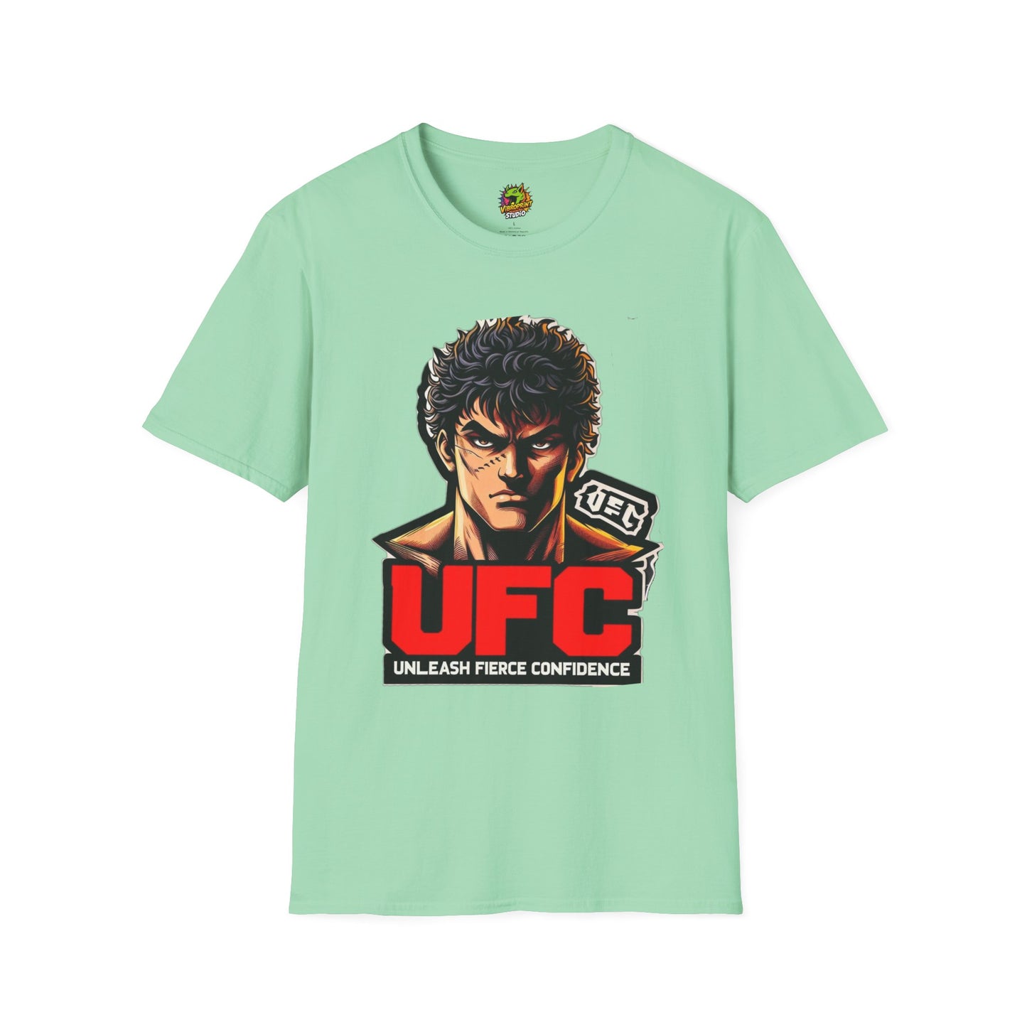 T - UFC T Shirt | Unleash Fierce Confidence | Motivational UFC Tee with Baki Anime Elements - premium material. limited stock. Order yours now and stand out with this exclusive piece!