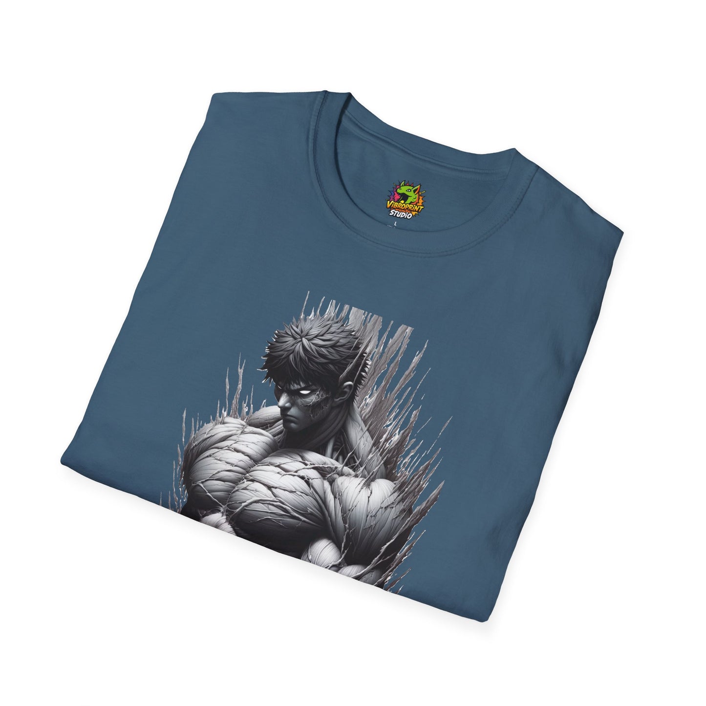 UFC T Shirt | Unleash Fierce Confidence | UFC Tee with Baki Anime Inspiration for Fitness Lovers