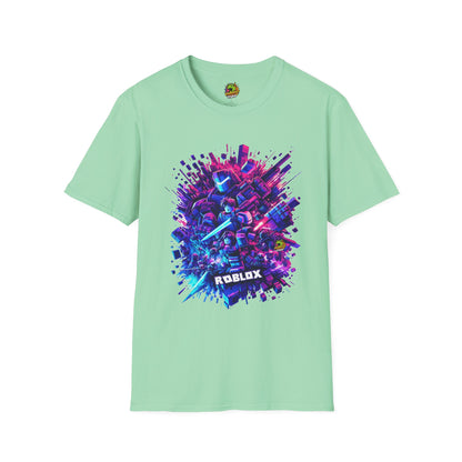 Universe - Roblox T-Shirt - Blocky Universe - custom-made. perfect gift idea. Order yours now and stand out with this exclusive piece!