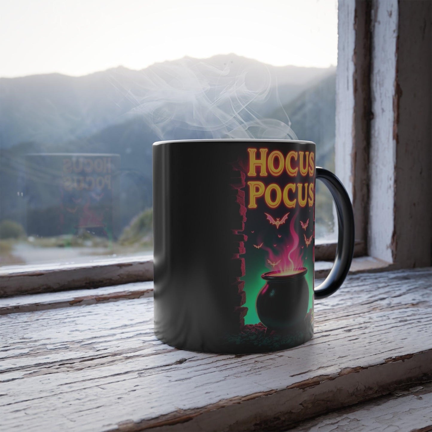 Changing - Hocus Pocus Mug | Heat Reveal Witchy Coffee Mug | Color Changing - custom-made. perfect gift idea. Order yours now and stand out with this exclusive piece!