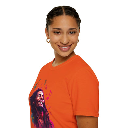 Bob Marley T-Shirt - Vibrant Rasta Revolution