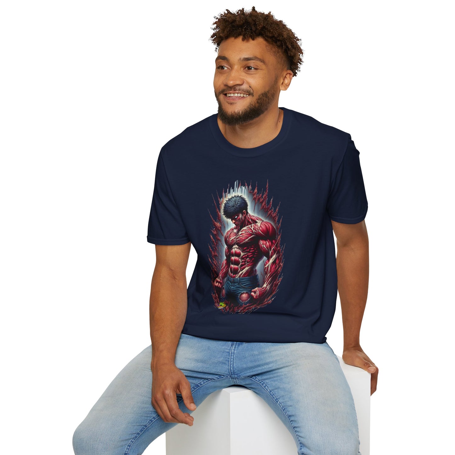 Confidence - UFC T Shirt | Unleash Fierce Confidence | UFC Tee with Baki Anime Influence for Gym Lovers - premium material. perfect gift idea. Order yours now and stand out with this exclusive piece!