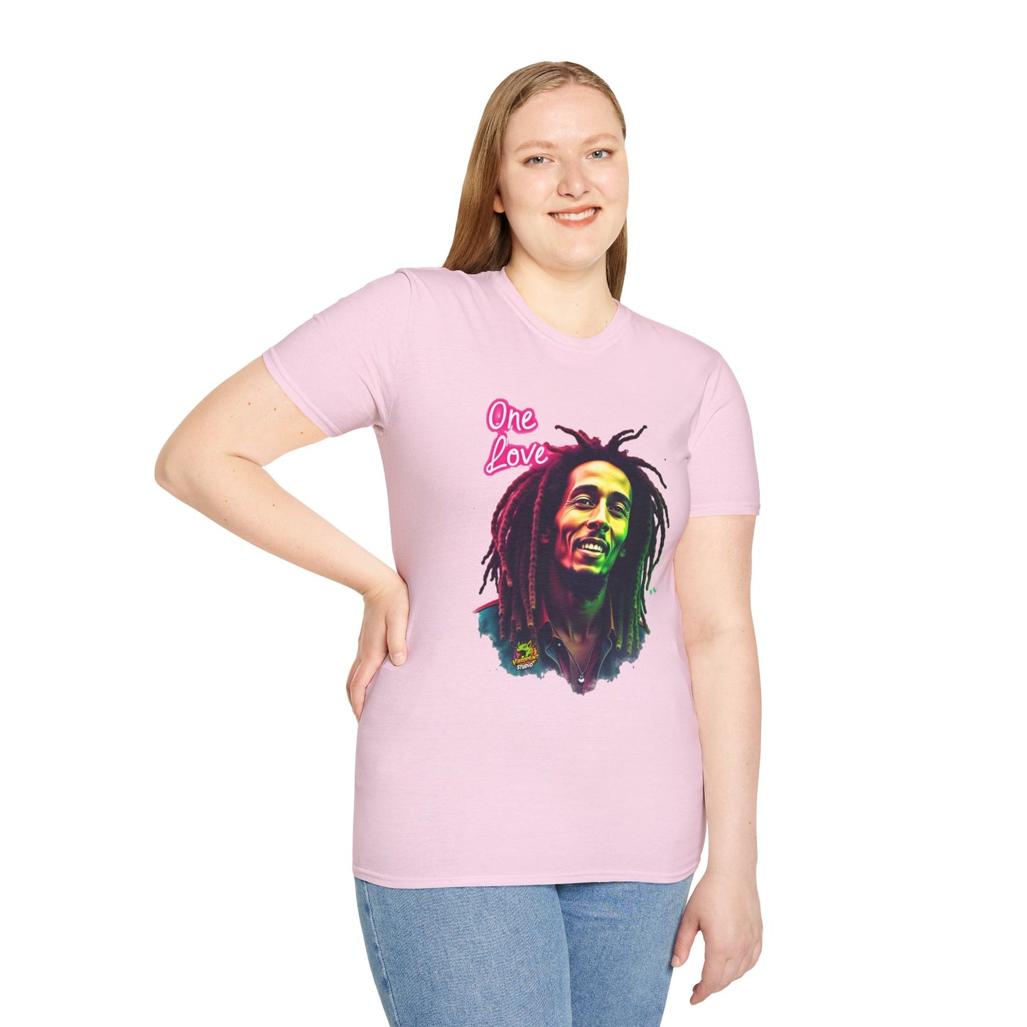 Bob Marley T-Shirt - Lion of Judah - VibroPrint Studio