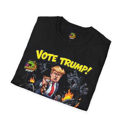 They're Eating the Dogs Tee | Satire Trump Election T-Shirt | Funny Political Graphic Te