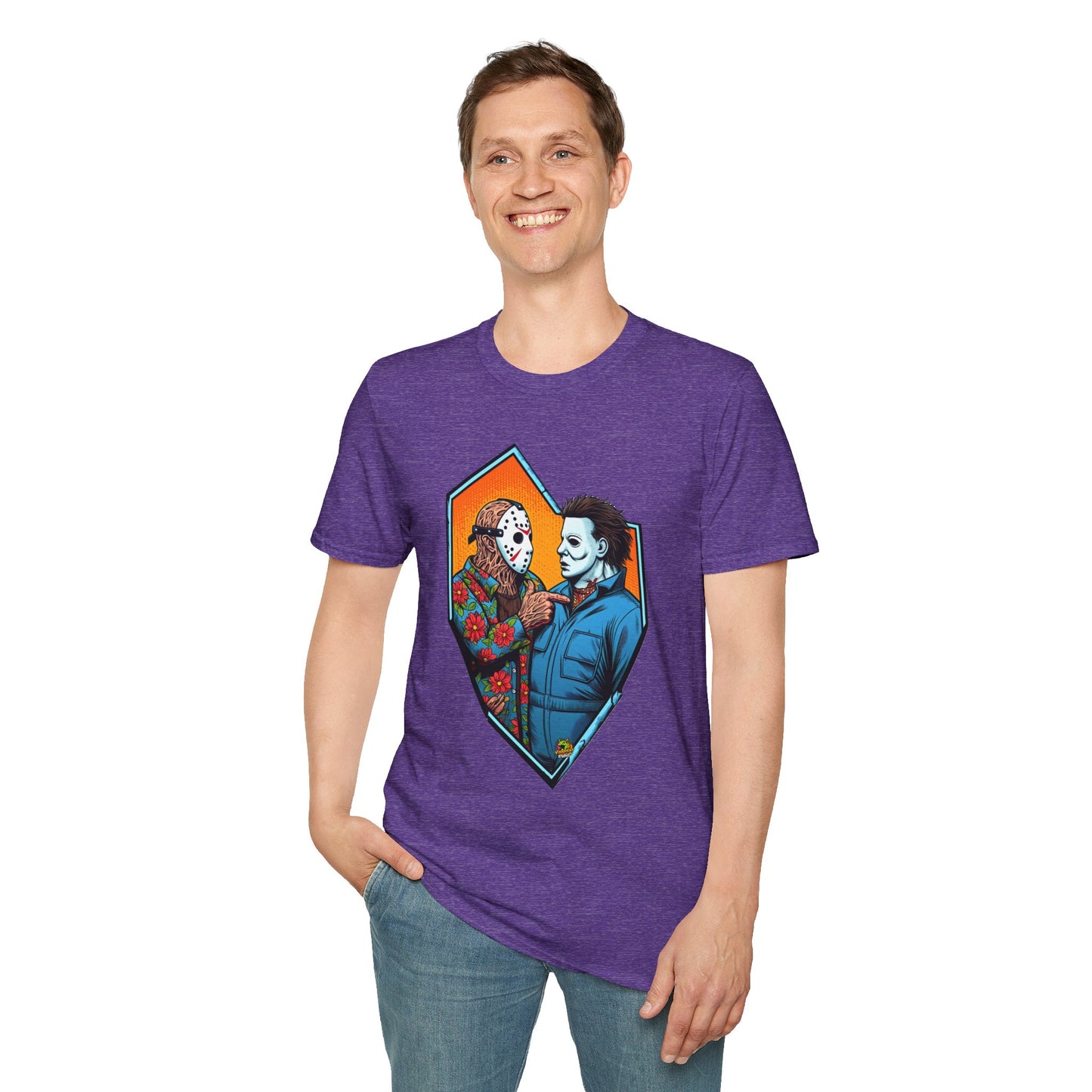 Michael - Michael Myers Vintage Shirt | Jason & Michael Funny Horror Tee - premium material. limited stock. Order yours now and stand out with this exclusive piece!