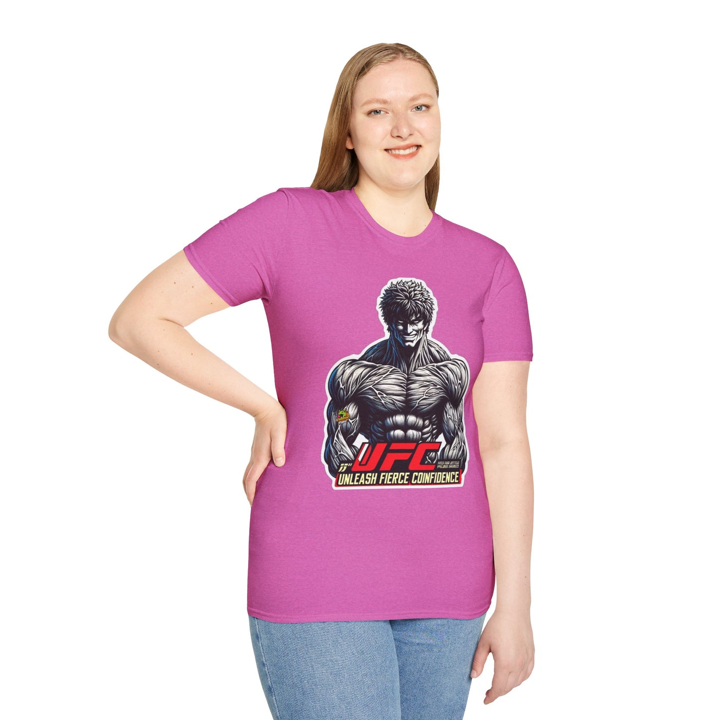 UFC T Shirt | Unleash Fierce Confidence | UFC Tee for Gym and Baki Anime Lovers