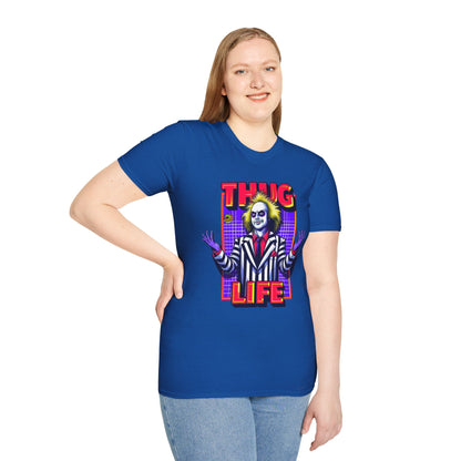 Graphic - Beetlejuice Shirt | Halloween Thug Life Tee | Classic Beetlejuice Graphic T-Shirt - custom-made. perfect gift idea. Order yours now and stand out with this exclusive piece!