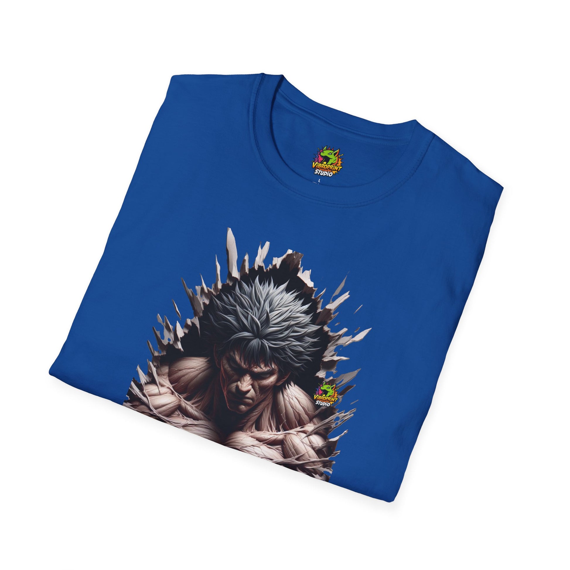 Shirt - UFC T Shirt | Unleash Fierce Confidence | UFC Tee with Baki Anime Influence for Athletes - custom-made. limited stock. Order yours now and stand out with this exclusive piece!