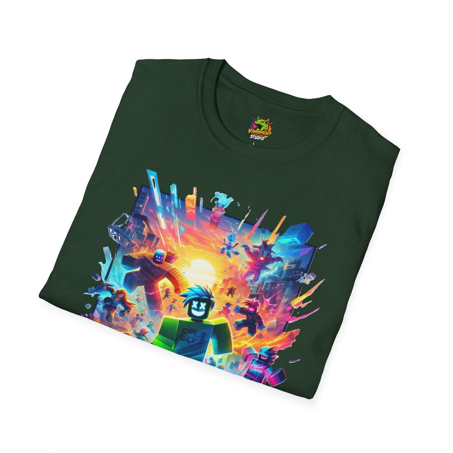 Trendy Roblox T-Shirt for Boys & Girls | Roblox Kids Clothing | Roblox Adventure Graphic Tee | Cool Gift for Roblox Fans