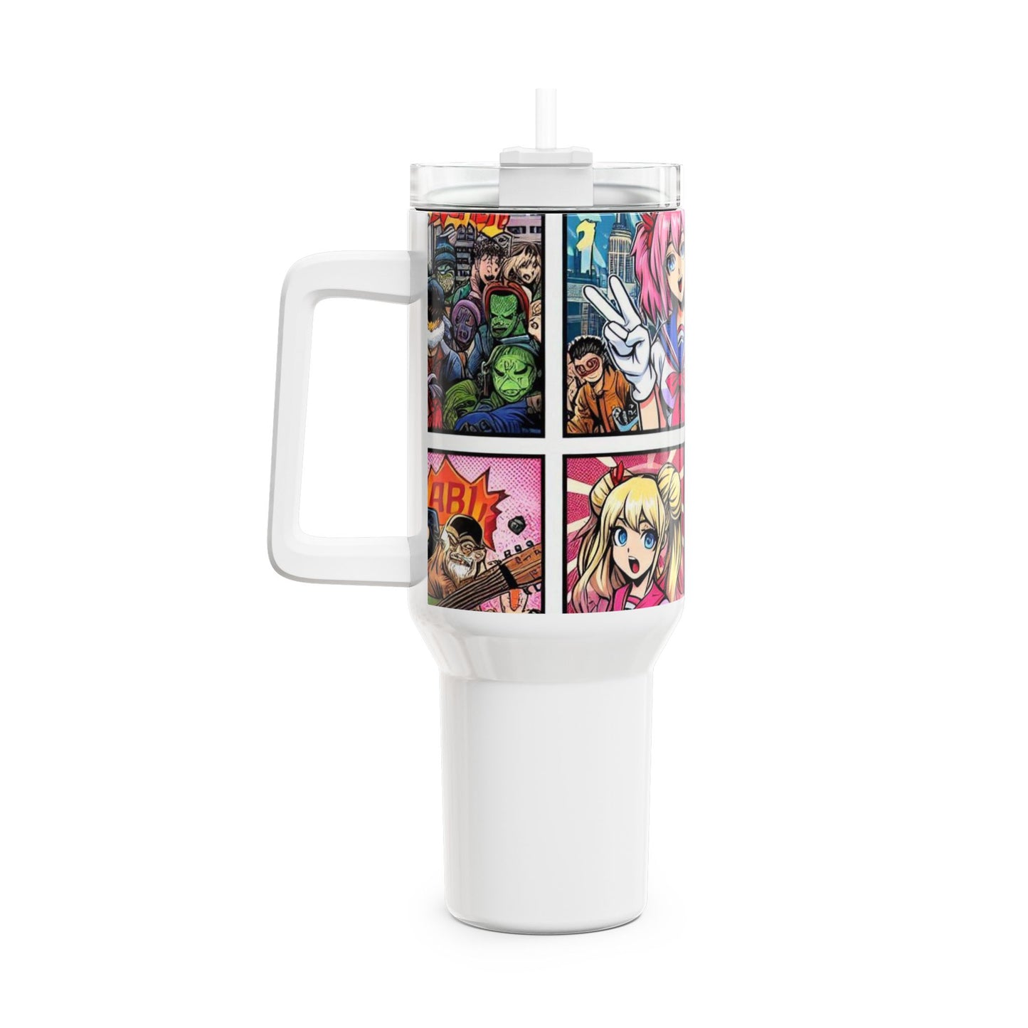 Stanley - Stanley cup | Anime and Comics Themed Drinkware | Colorful Geek Tumbler - custom-made. perfect gift idea. Order yours now and stand out with this exclusive piece!