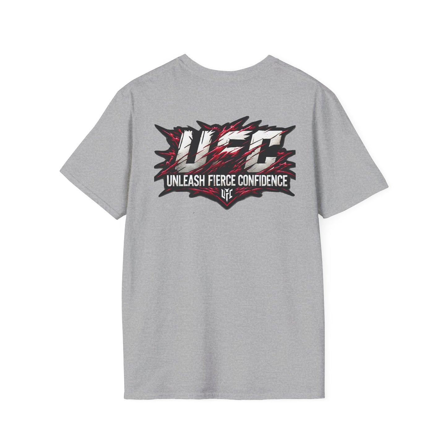 UFC T Shirt | Unleash Fierce Confidence | UFC Tee with Baki Anime T Shirt Motivation