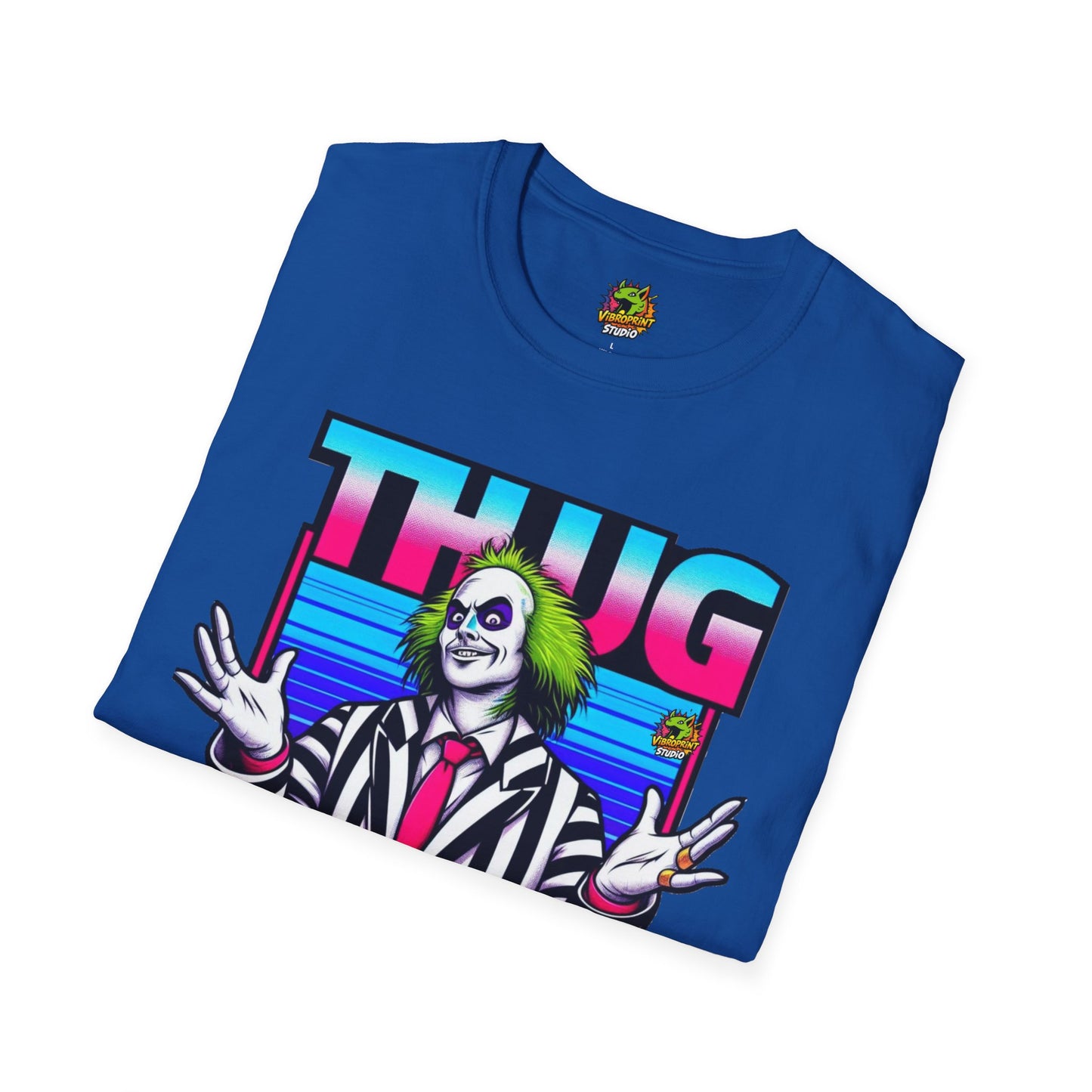 Men - Beetlejuice Shirt | Spooky Thug Life Tee | Halloween Beetlejuice Graphic Shirt for Men & Women - custom-made. perfect gift idea. Order yours now and stand out with this exclusive piece!