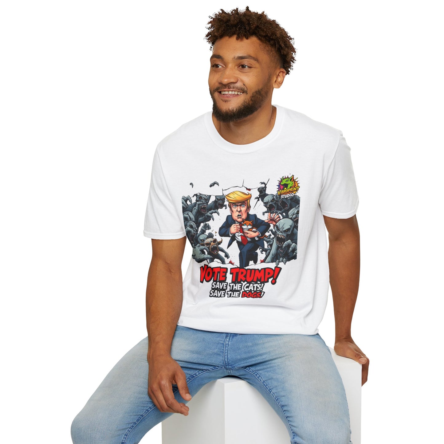 Trump - They're Eating the Dogs Shirt | Political Meme T-Shirt | Trump Election Humor Graphic Tee - custom-made. limited stock. Order yours now and stand out with this exclusive piece!