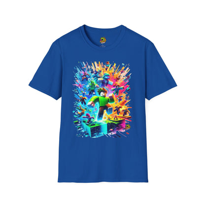 Tee - Cool Roblox Gamer Tee for Boys & Girls | Roblox Adventure Shirt | Roblox Graphic T-Shirt | Fun Gift for Roblox Lovers - premium material. perfect gift idea. Order yours now and stand out with this exclusive piece!