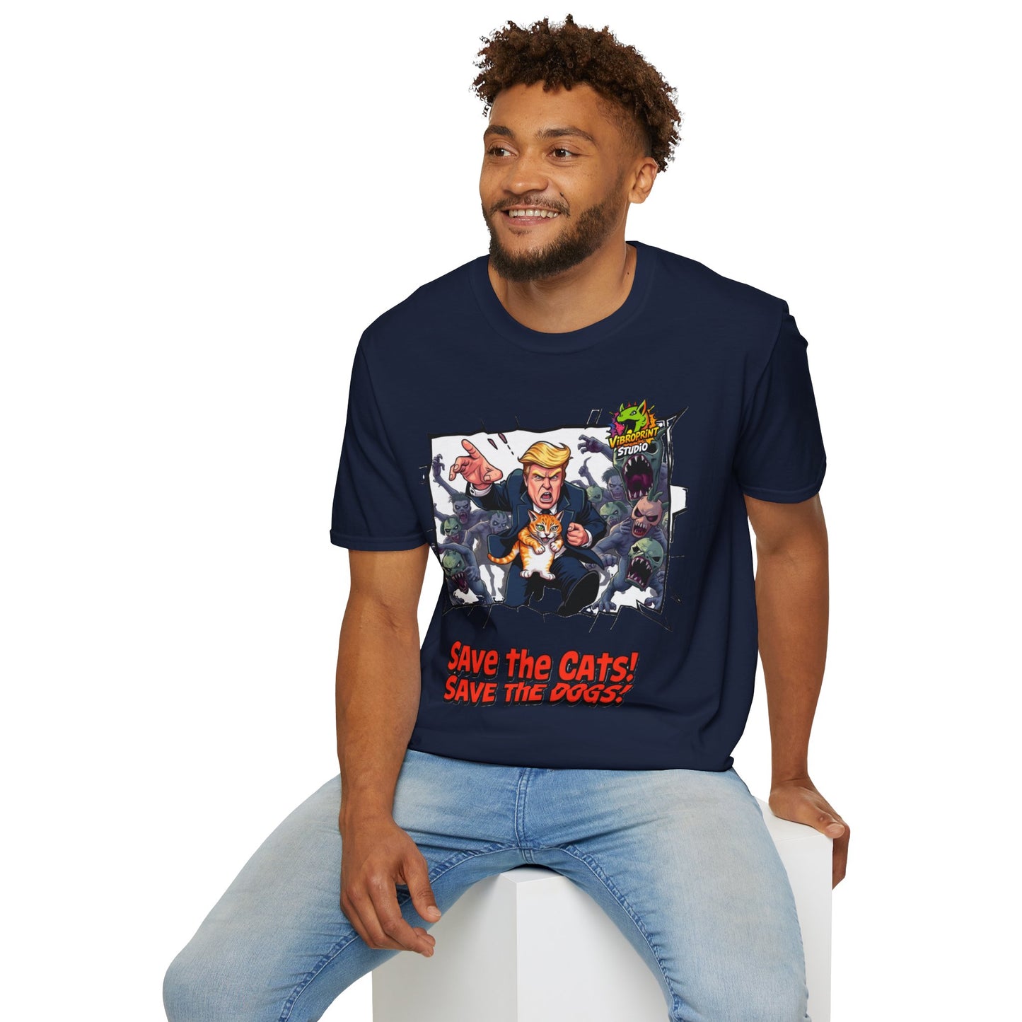 They're - They're Eating the Dogs Shirt | Trump Election Humor Tee | Funny Political T-Shirt - premium material. perfect gift idea. Order yours now and stand out with this exclusive piece!