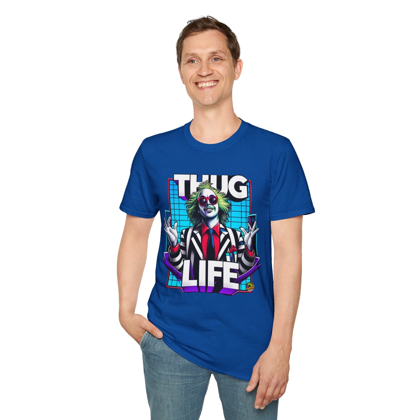 Beetlejuice - Beetlejuice Shirt | Funny Thug Life Graphic Tee | Halloween Beetlejuice T-Shirt for Men & Women - custom-made. perfect gift idea. Order yours now and stand out with this exclusive piece!