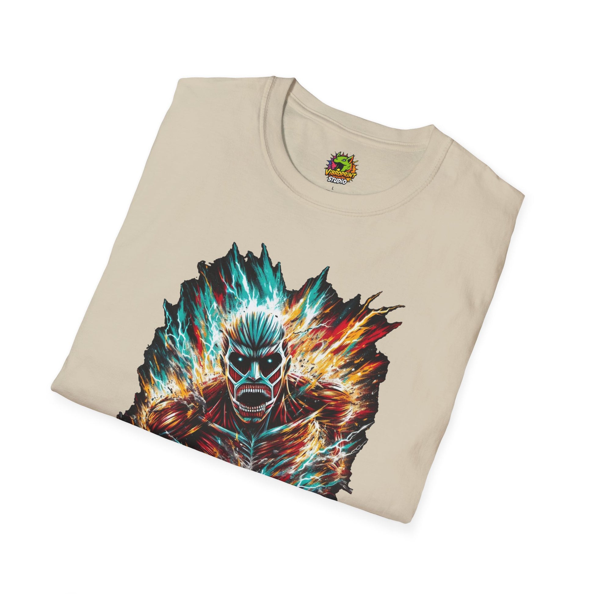 Eren Yeager Titan’s Power Tee | Attack on Titan Shirt | Shingeki no - VibroPrint Studio