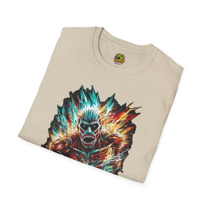 Eren Yeager Titan’s Power Tee | Attack on Titan Shirt | Shingeki no - VibroPrint Studio