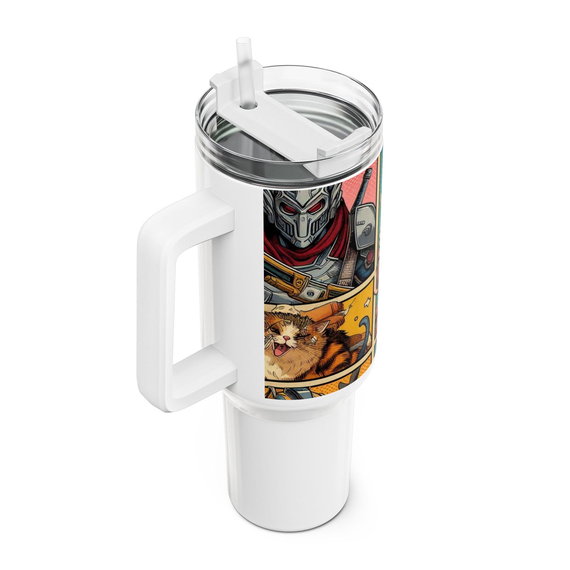 Anime - Stanley cup | Anime and Comics Themed Drinkware | Colorful Geek Tumbler - premium material. limited stock. Order yours now and stand out with this exclusive piece!