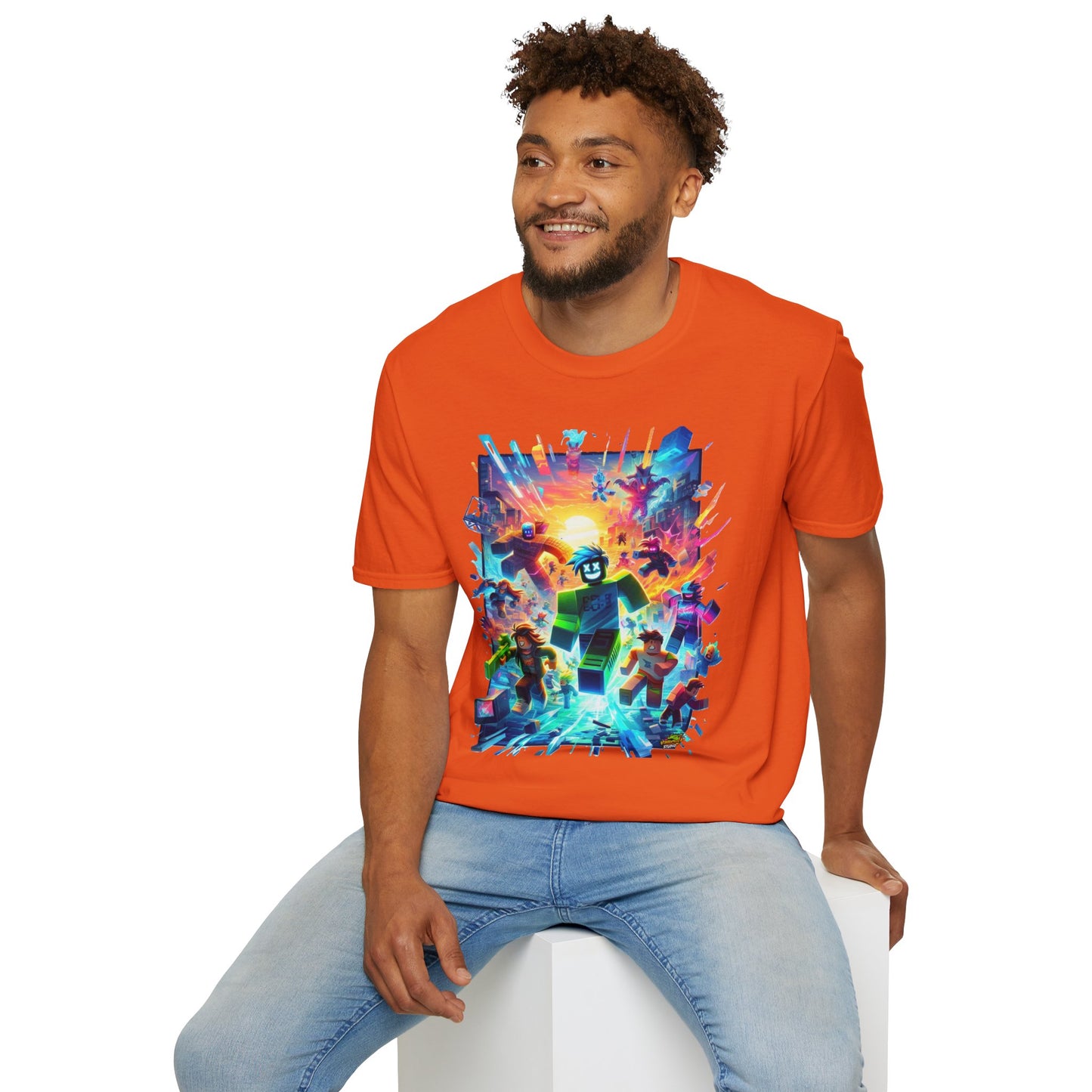 high-quality - Trendy Roblox T-Shirt for Boys & Girls | Roblox Kids Clothing | Roblox Adventure Graphic Tee | Cool Gift for Roblox Fans - Order yours now and stand out with this exclusive piece!