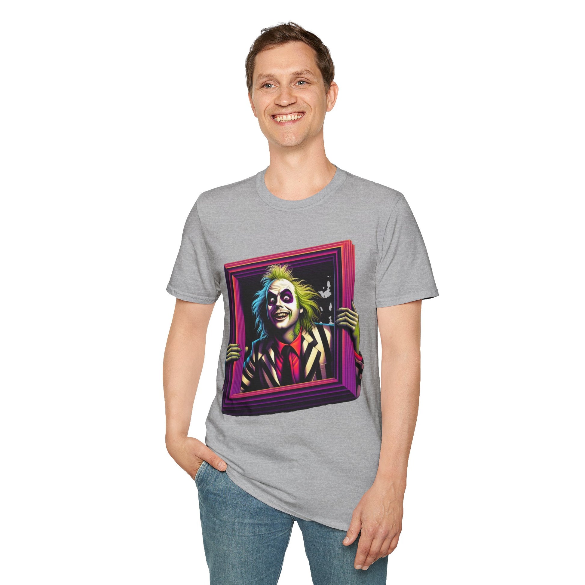 Shirt - Beetlejuice Shirt | Beetlejuice Graphic Shirt | Halloween Beetlejuice Tee | Classic Beetlejuice Tee - premium material. perfect gift idea. Order yours now and stand out with this exclusive piece!