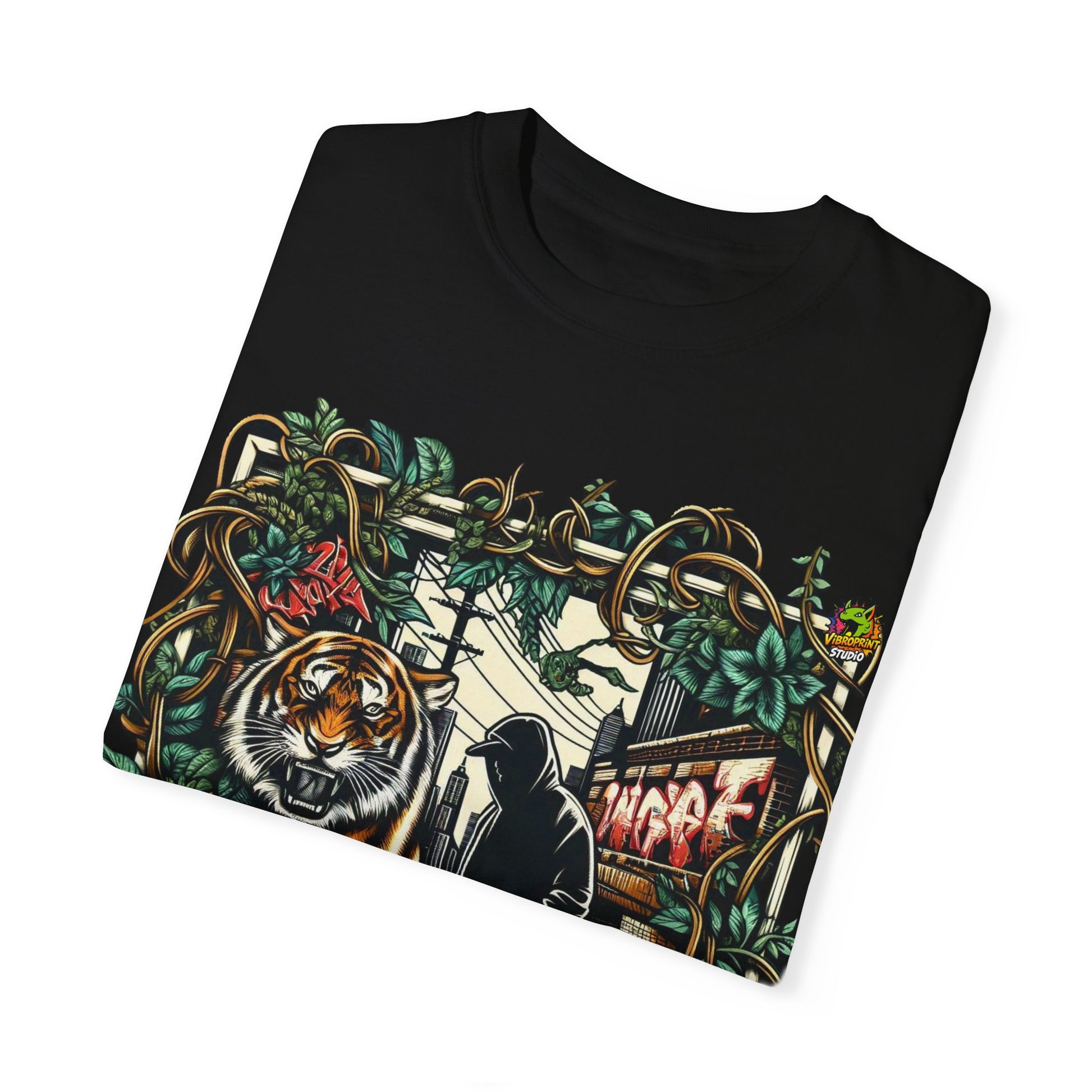 Rapper - Urban Jungle Meets Hip-Hop Rapper Merch | City Life & Nature T-Shirt Design - premium material. perfect gift idea. Order yours now and stand out with this exclusive piece!