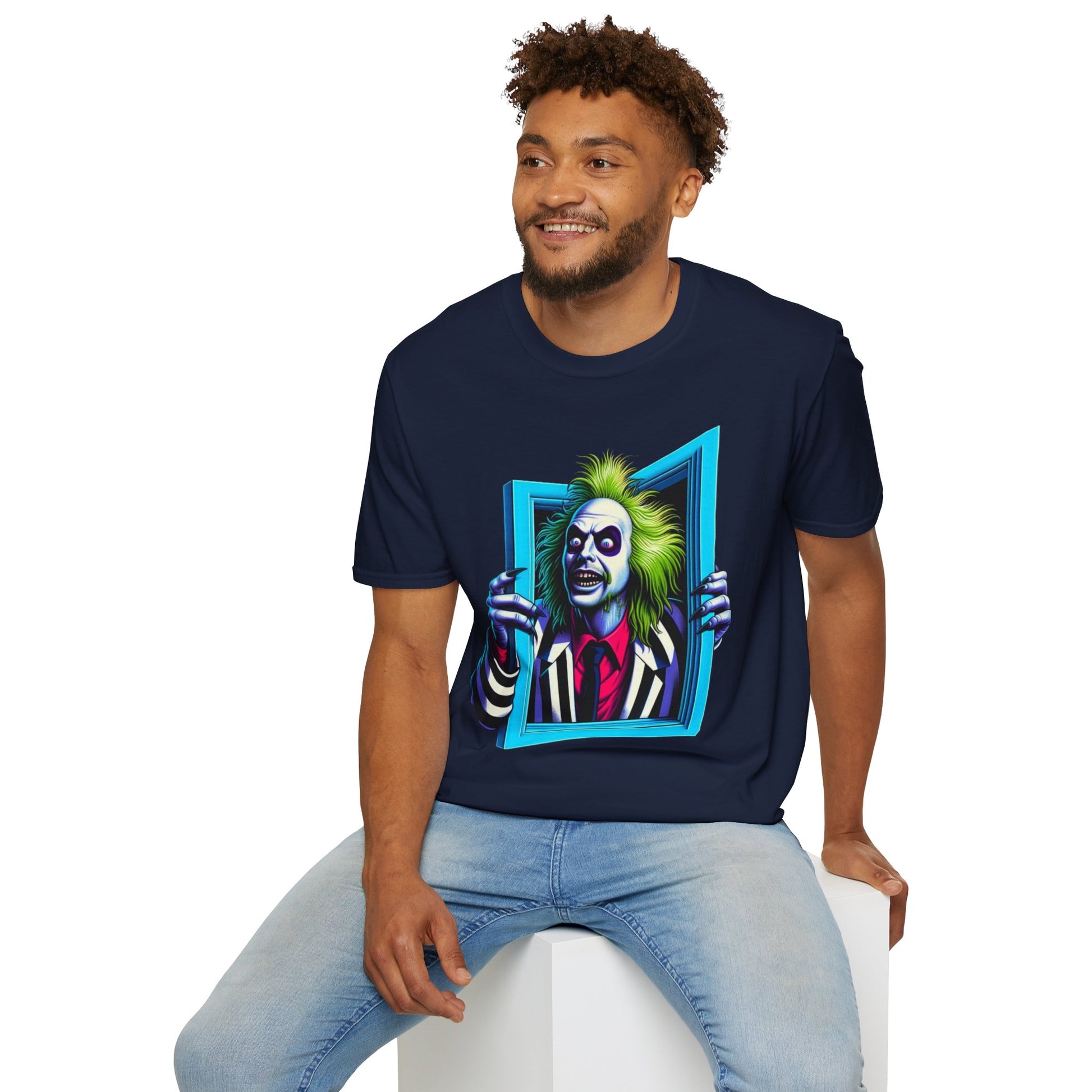 | - Beetlejuice Shirt | Funny Halloween T-Shirt for Adults | Beetlejuice Classic Movie Graphic Tee | Spooky Halloween Style - premium material. perfect gift idea. Order yours now and stand out with this exclusive piece!