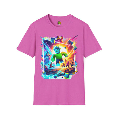 | - Roblox Avatar T-Shirt for Kids | Unique Roblox Graphic Tee | Roblox Gaming Merch | Cool Gift for Roblox Fans - custom-made. perfect gift idea. Order yours now and stand out with this exclusive piece!