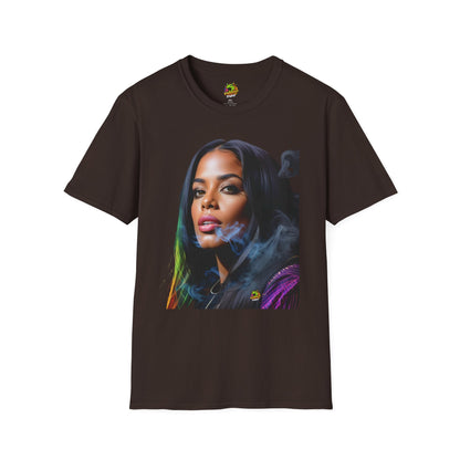 Aaliyah - Aaliyah shirt | Tribute to the Queen of Urban Pop | Memorial R&B Portrait Tee - custom-made. perfect gift idea. Order yours now and stand out with this exclusive piece!