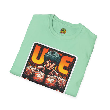 UFC T Shirt | Unleash Fierce Confidence | Motivational UFC Tee for Gym & Baki Anime Fans