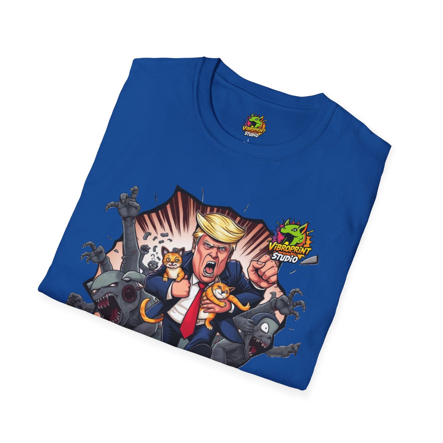 Satire - They're Eating the Dogs Tee | Trump Election Satire Shirt | Funny Political Graphic Tee - premium material. limited stock. Order yours now and stand out with this exclusive piece!