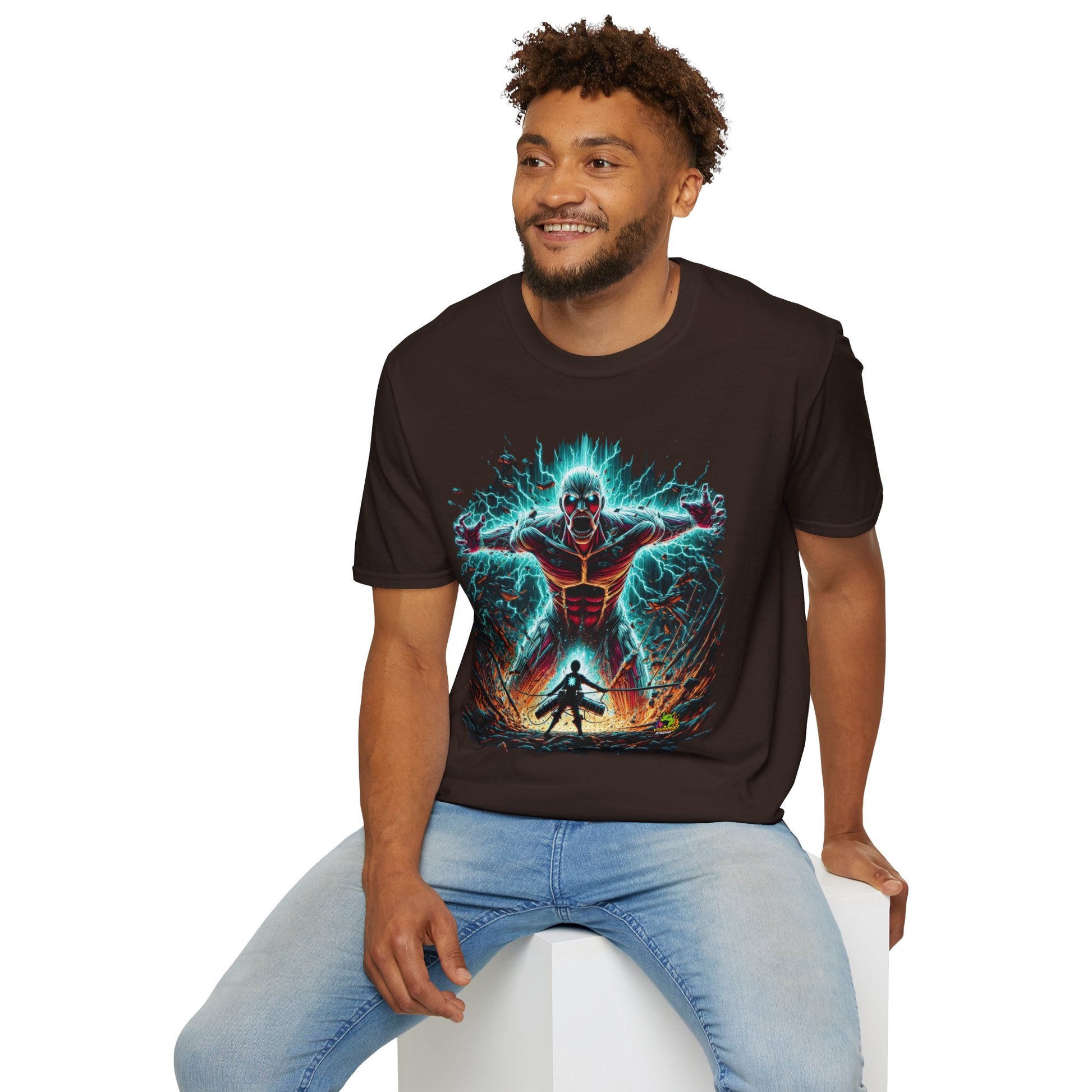 Attack - Eren Yeager Titan’s Vengeance Tee | Official Attack on Titan Shirt | - premium material. perfect gift idea. Order yours now and stand out with this exclusive piece!