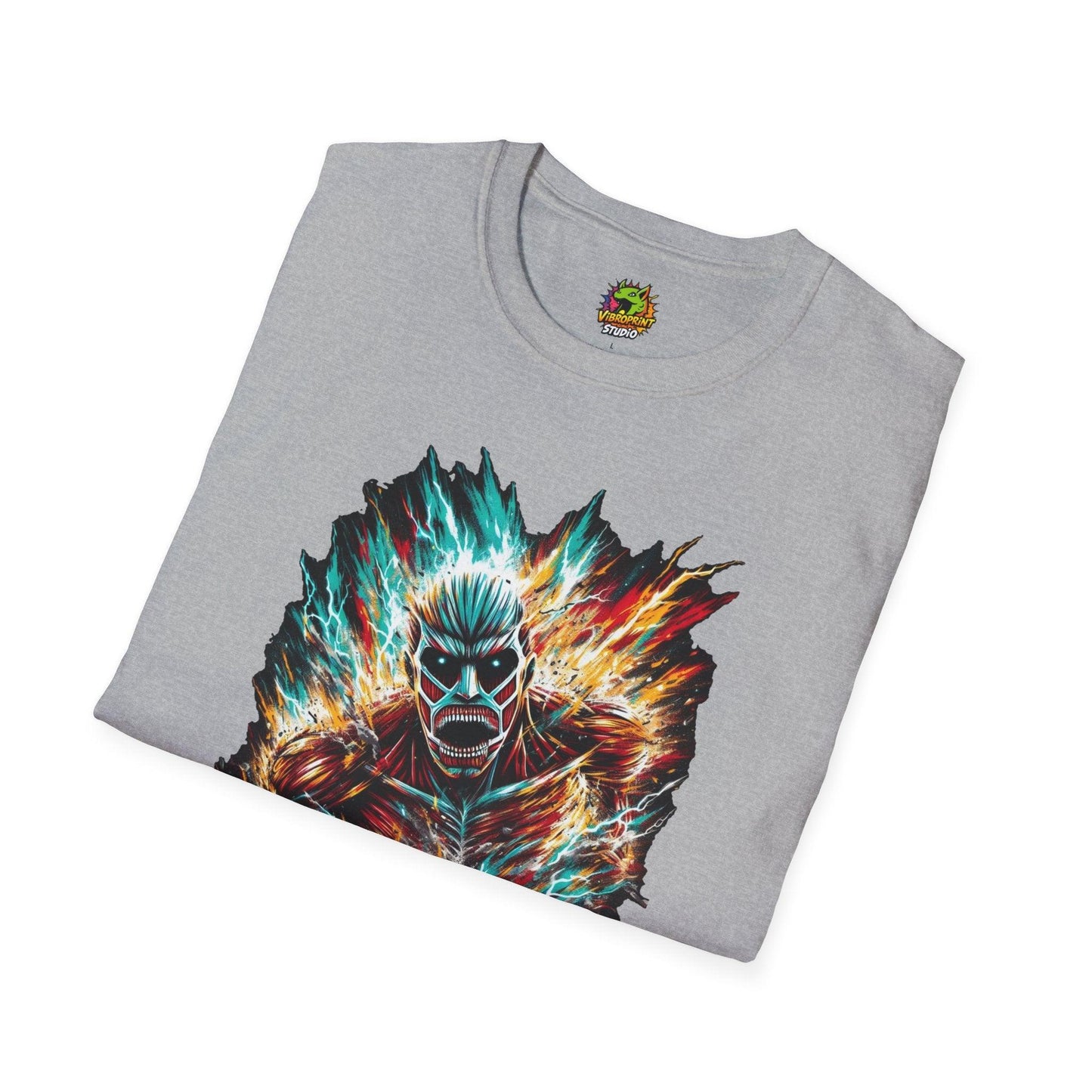 Eren Yeager Titan’s Power Tee | Attack on Titan Shirt | Shingeki no - VibroPrint Studio