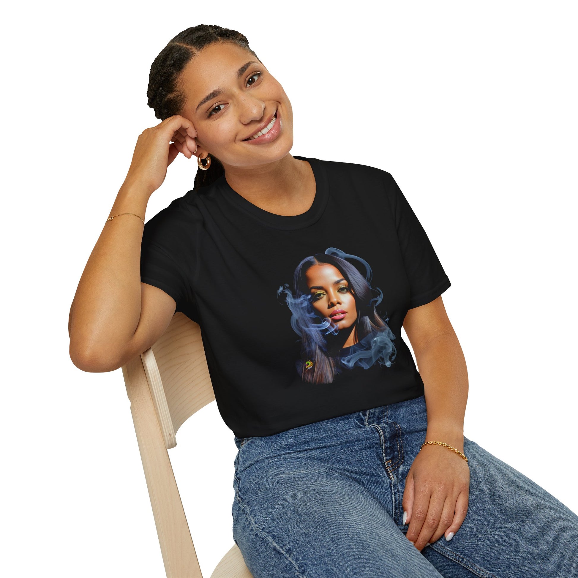 | - Aaliyah shirt | Legacy of the Princess of R&B | Memorial Tribute Tee - custom-made. perfect gift idea. Order yours now and stand out with this exclusive piece!