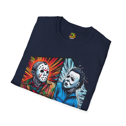 Shirt - Funny Jason & Michael Myers Shirt | Halloween Horror T-Shirt - custom-made. limited stock. Order yours now and stand out with this exclusive piece!